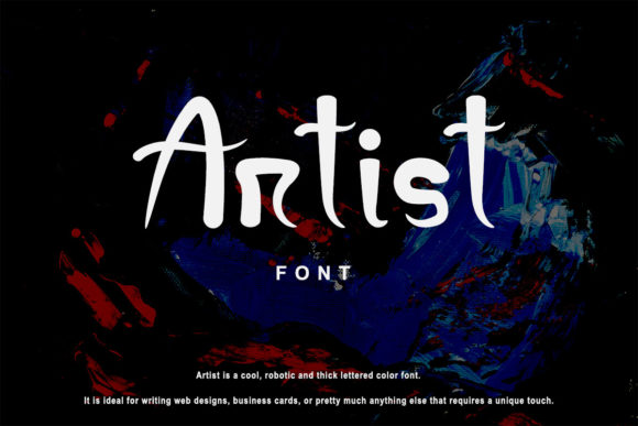 Artist: The Color Font for Playful & Adaptable Design
