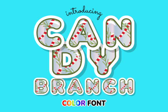 Candy Branch: Elevating Designs with Color Font Innovation
