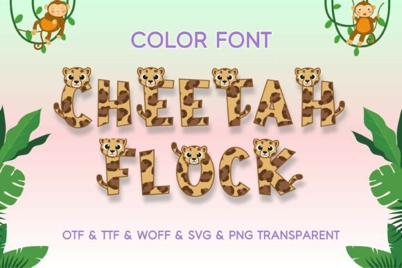 Cheetah Flock: A Playful Typeface for Bold Branding