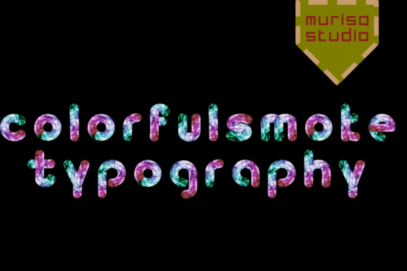 Colorfulsmoke: Elevate Designs with a Vibrant Color Font