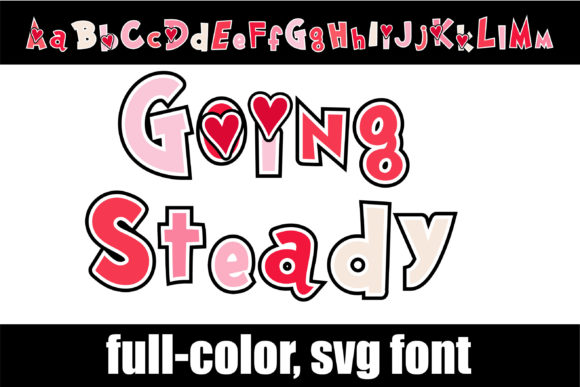 Going Steady: The Creative Color Font for Dynamic Designs