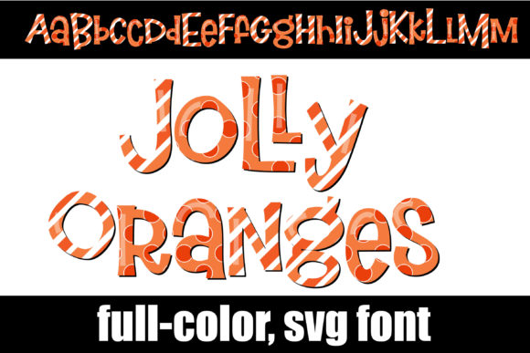 Jolly Oranges: A Vibrant Font for Playful Branding