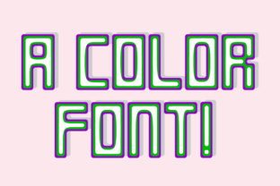 KayKhosrow: A Modern Chromatic Font for Vibrant Design