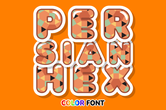 Persian Hex: Elevate Your Designs with Color Font Magic