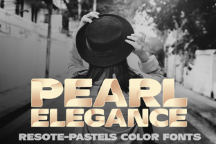 ResotE Pastels Family: A Color Font for Modern Design